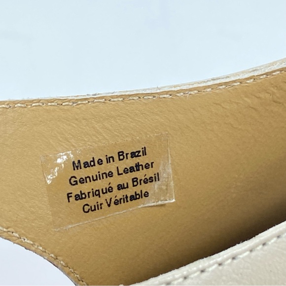 Anthropologie Nina Payne 10.5 11 Slingback Sandal Lina Heels Blue Leather EU 41 - Picture 8 of 10